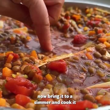 ONE PAN LENTIL LASAGNE - RECIPE IN DESCRIPTION