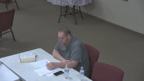 Wednesday Evening Bible Study at Moose Creek Baptist Church 2/21/2024