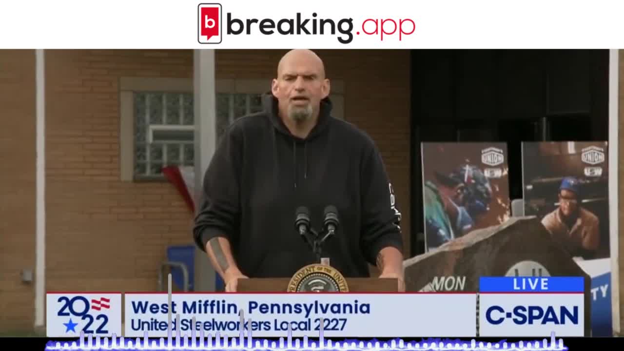 John Fetterman Struggles Incoherently in Speech