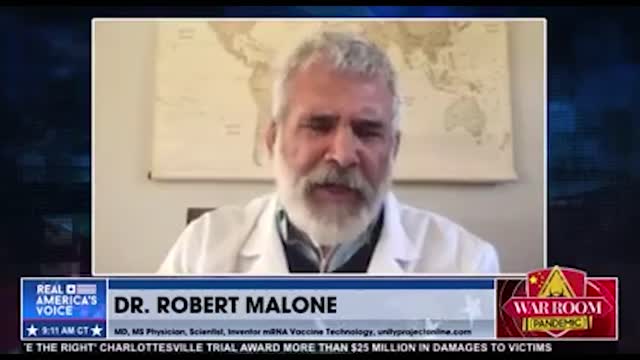 Dr Robert Malone accuses Dr Fauci and Team of Killing 500k Americans