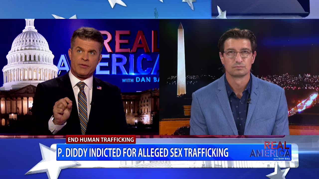 REAL AMERICA -- Dan Ball W/ Jaco Booyens, P Diddy Arrested In Alleged Trafficking Scheme, 9/17/24