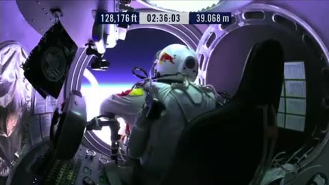 Felix Baumgartner Space Jump😥