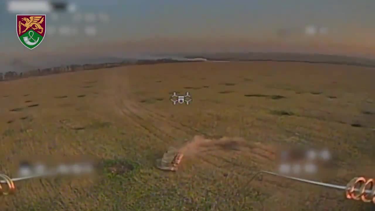 After two successful strikes on enemy equipment with a landing, the Russian