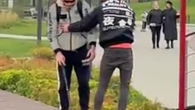 Social experiment would you help another person