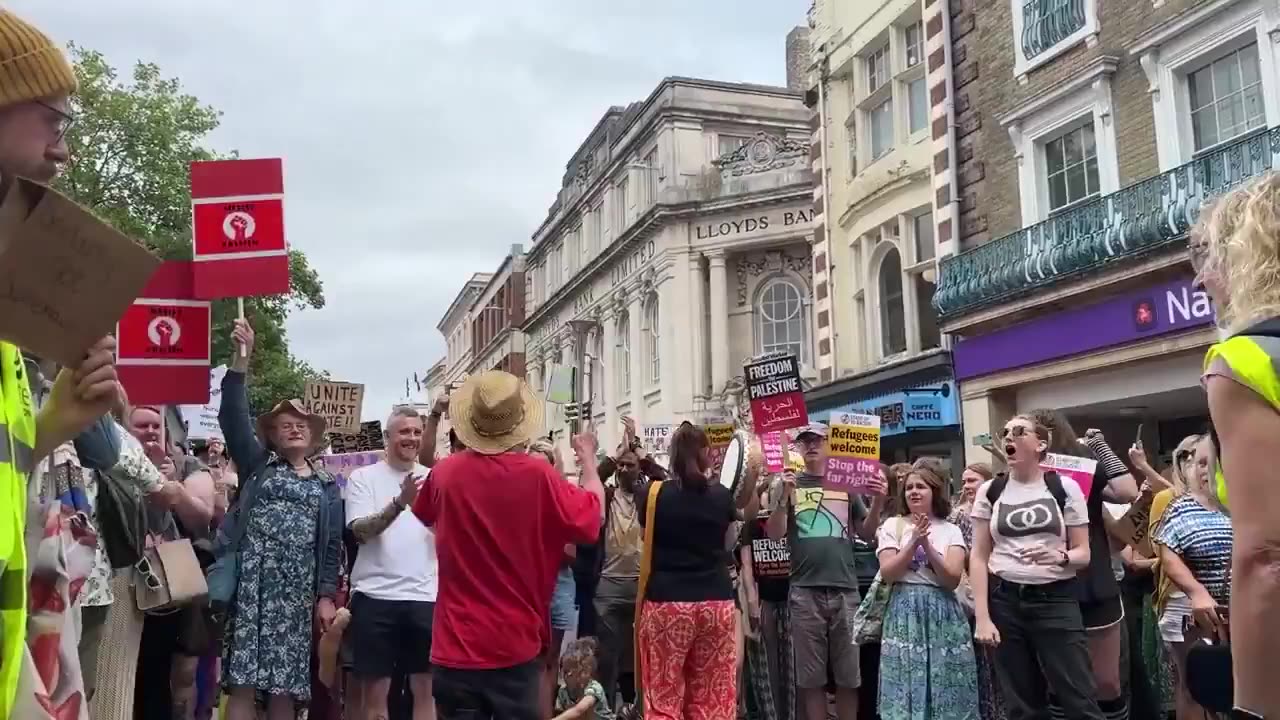 South Norfolk Labour MP Clive Lewis encouraged counter-protesters to ‘fight