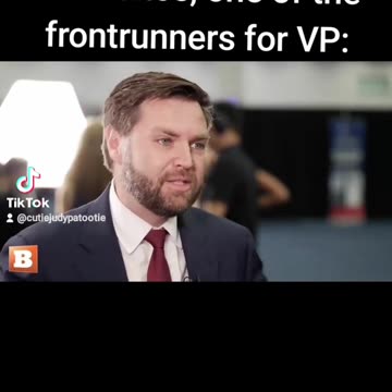 Allow me to introduce J.D.Vance, VP!