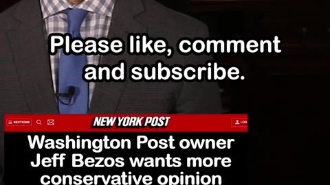 Washington Post Owner Jeff Bezos Wants More Conservative Opinion Writers