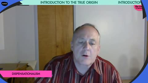 ORIGIN OF DISPENSATIONALISM - PART 1