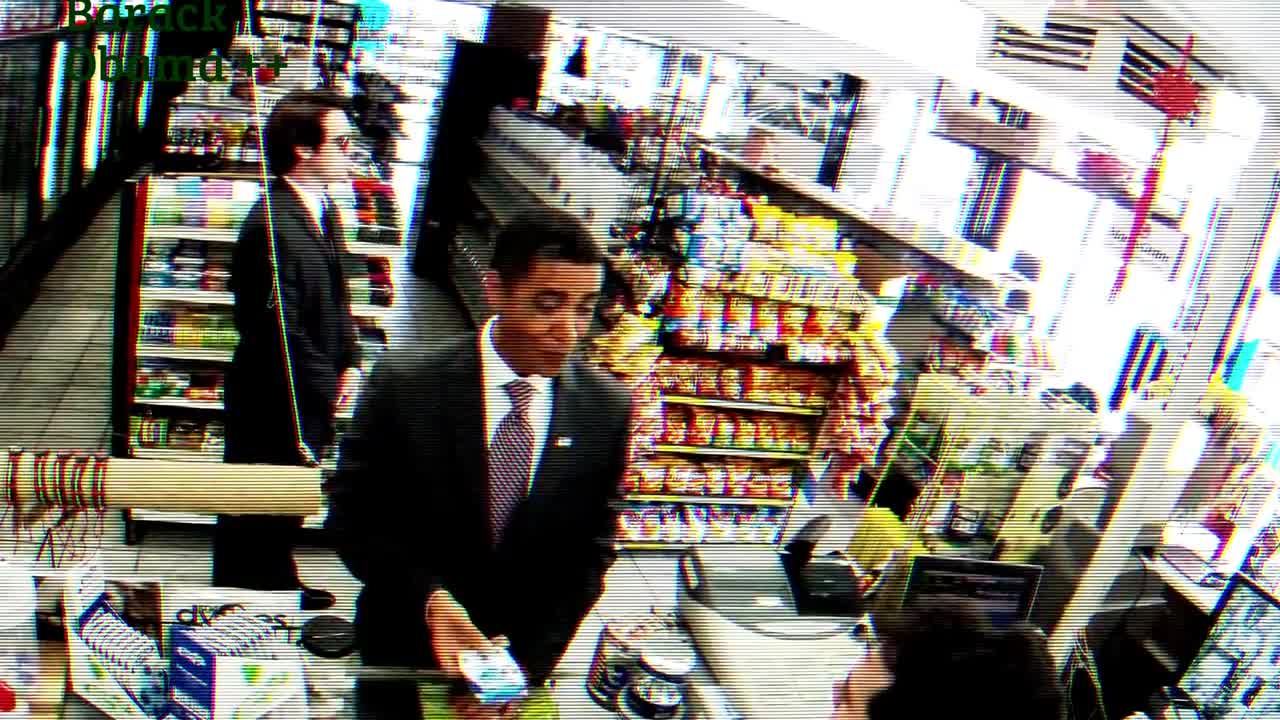 Shopkeeper couldn't believe that obama came to his shop