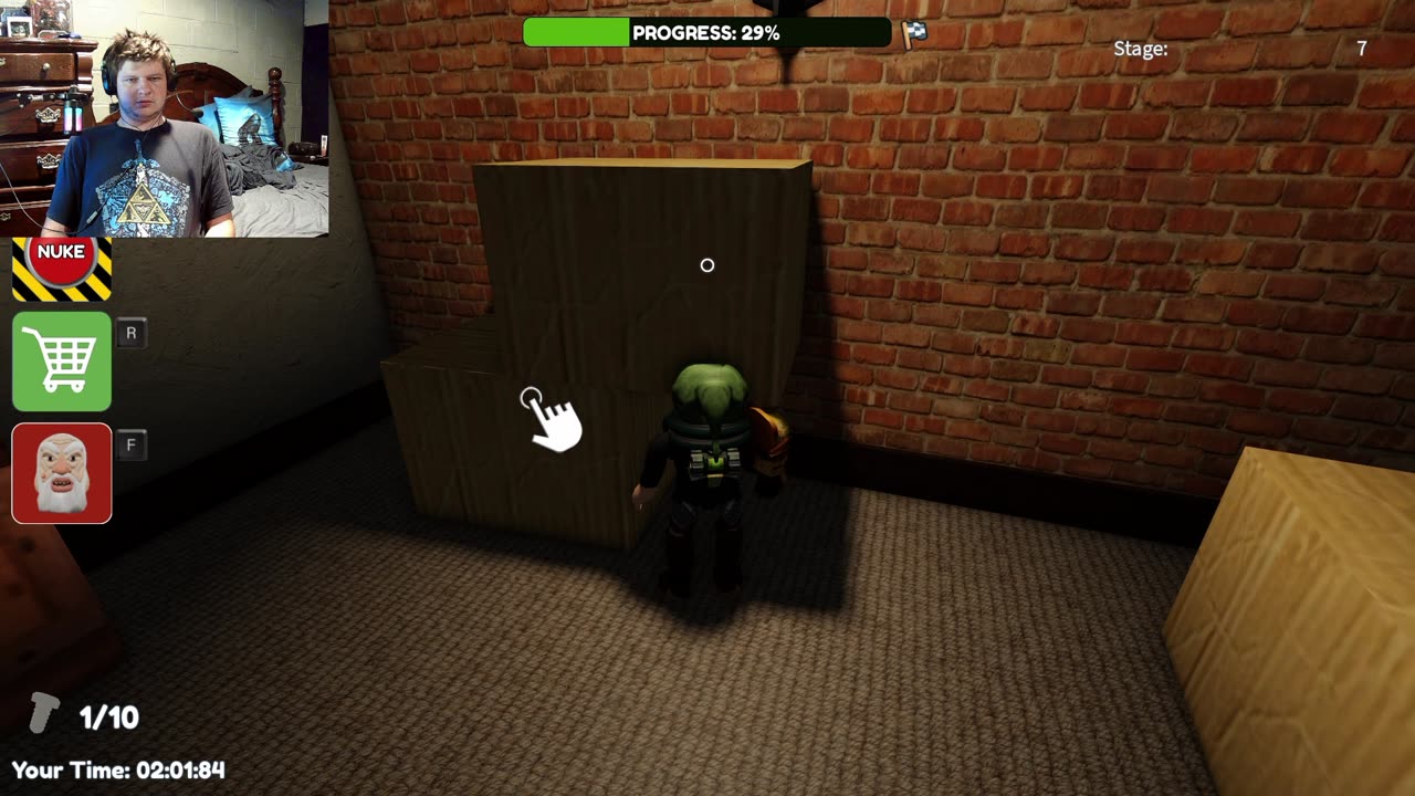 Escaping from my mean angry grandpa. (W/@ricetubegaming)
