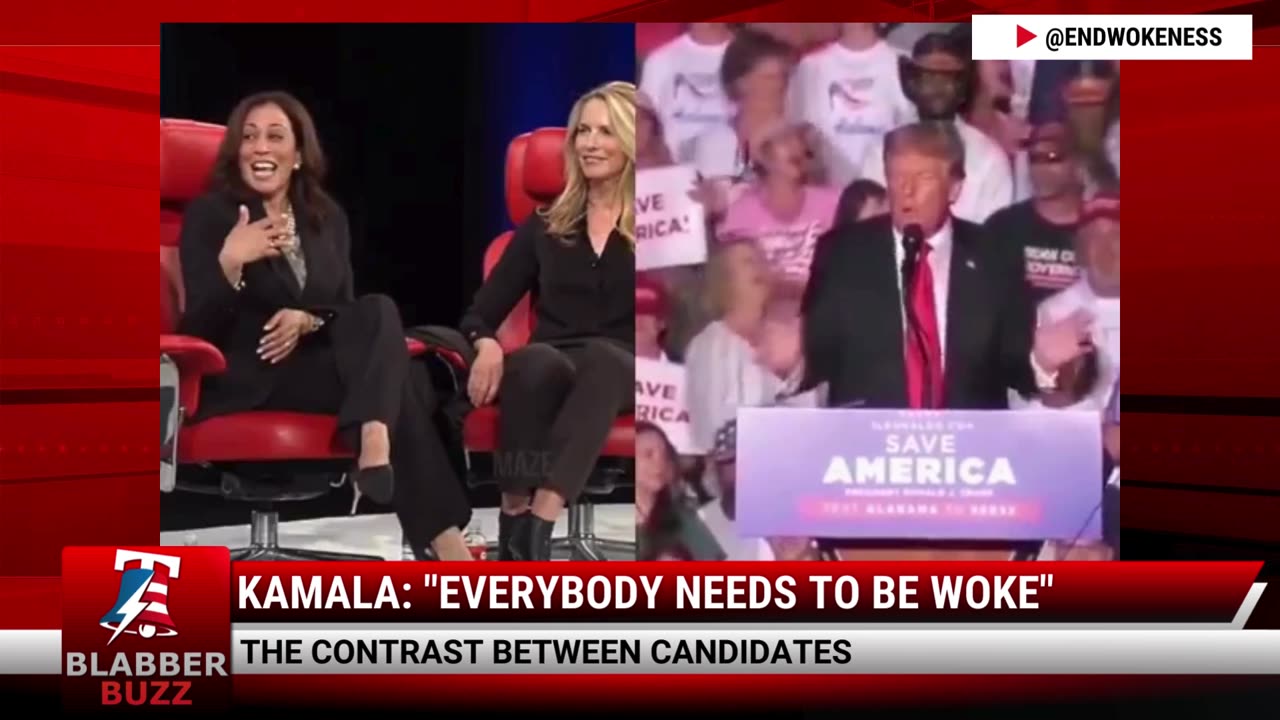 Kamala: "Everybody Needs To Be Woke"