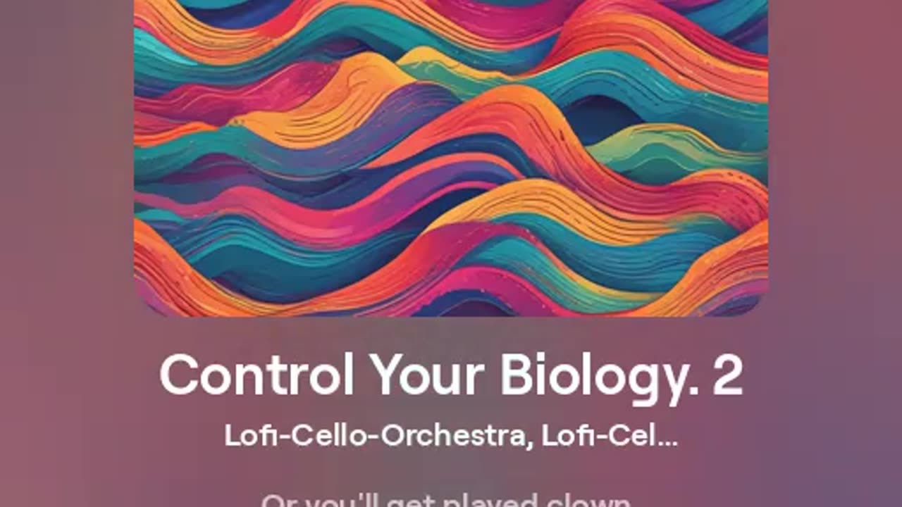 Control Your Biology. 2