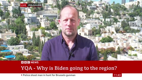 Your Questions Answered Why is Biden going to Israel BBC News