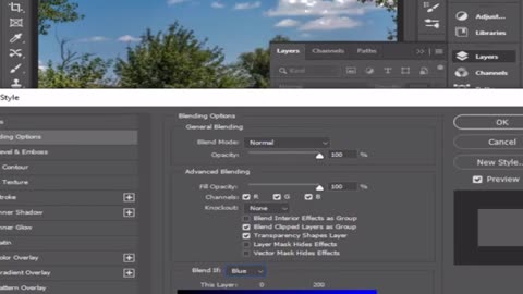 How to Remove Sky in Photoshop