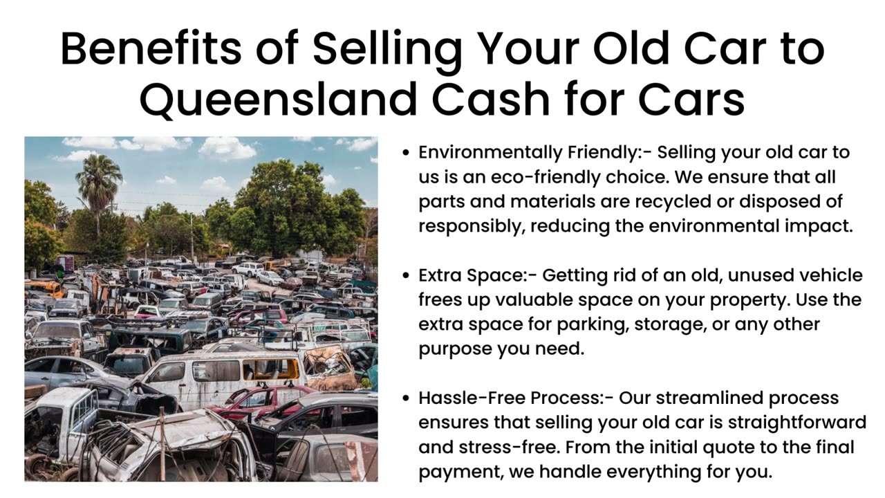 Brisbane's Best Cash for Old Cars - Queensland Cash for Cars