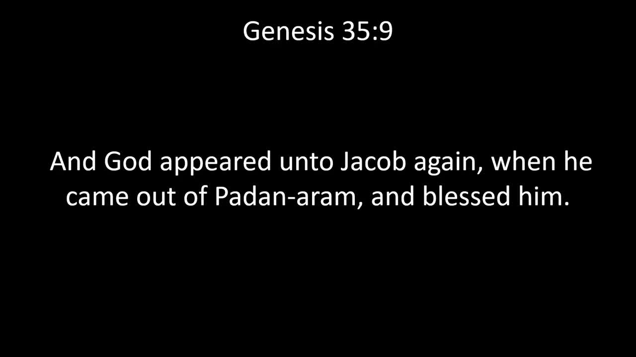 KJV Bible Genesis Chapter 35