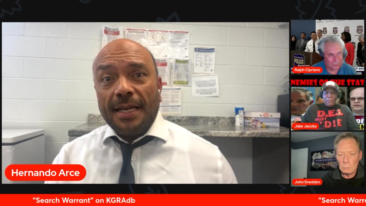 "Search Warrant" on KGRA - Special Guest Citizen Investigative Reporter Hernando Arce