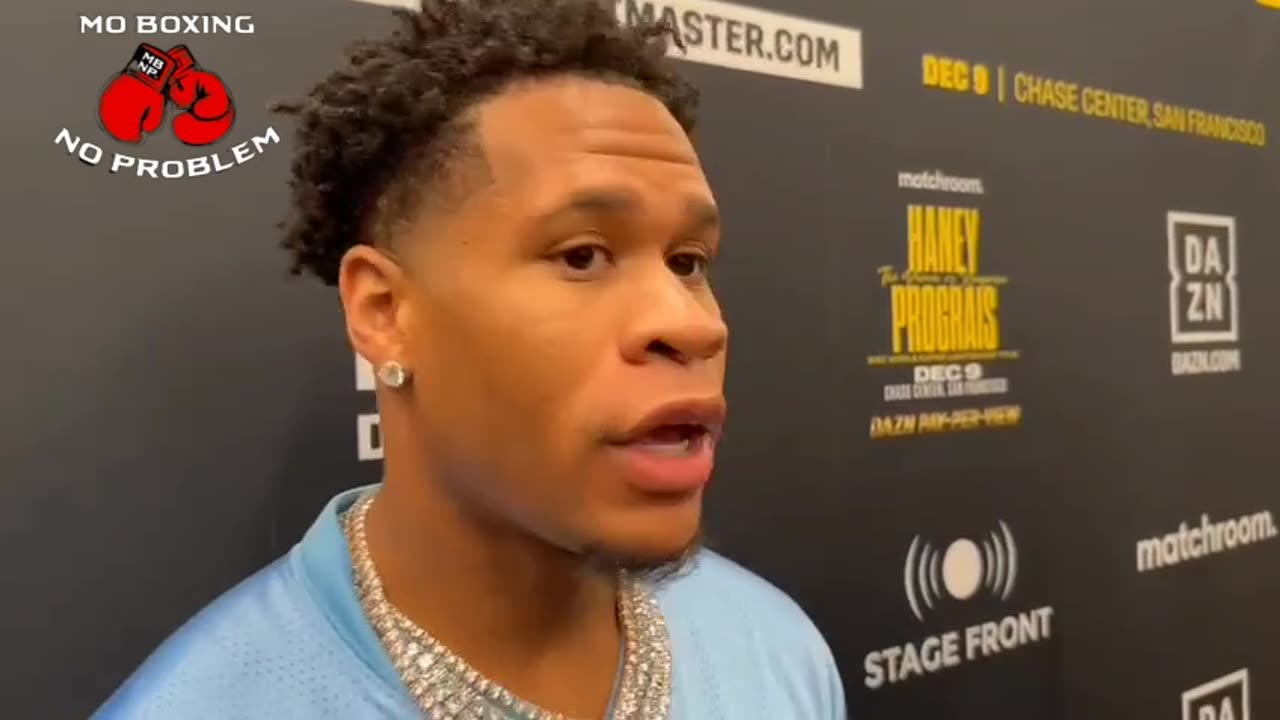 Devin Haney still considering moving back down to 135 lbs to fight Shakur Stevenson or Tank 🥊