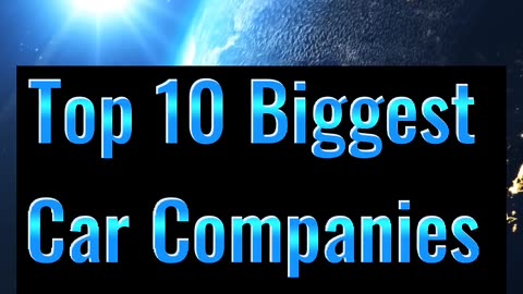 top cars companies