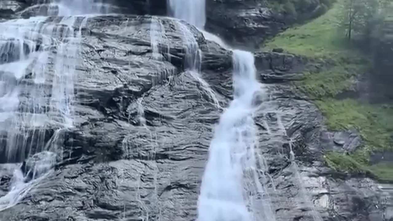 Seven waterfalls in the Geiranger Fjord