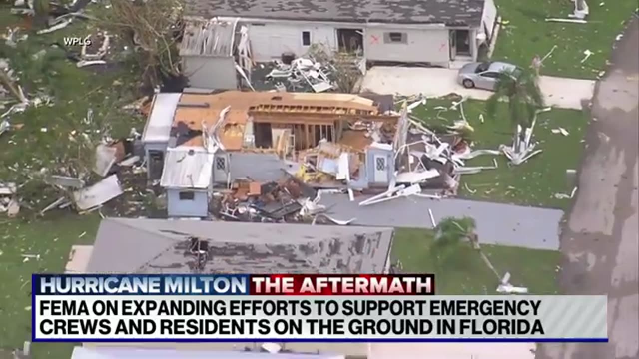 FEMA says they are prepared to support emergency crews in Florida