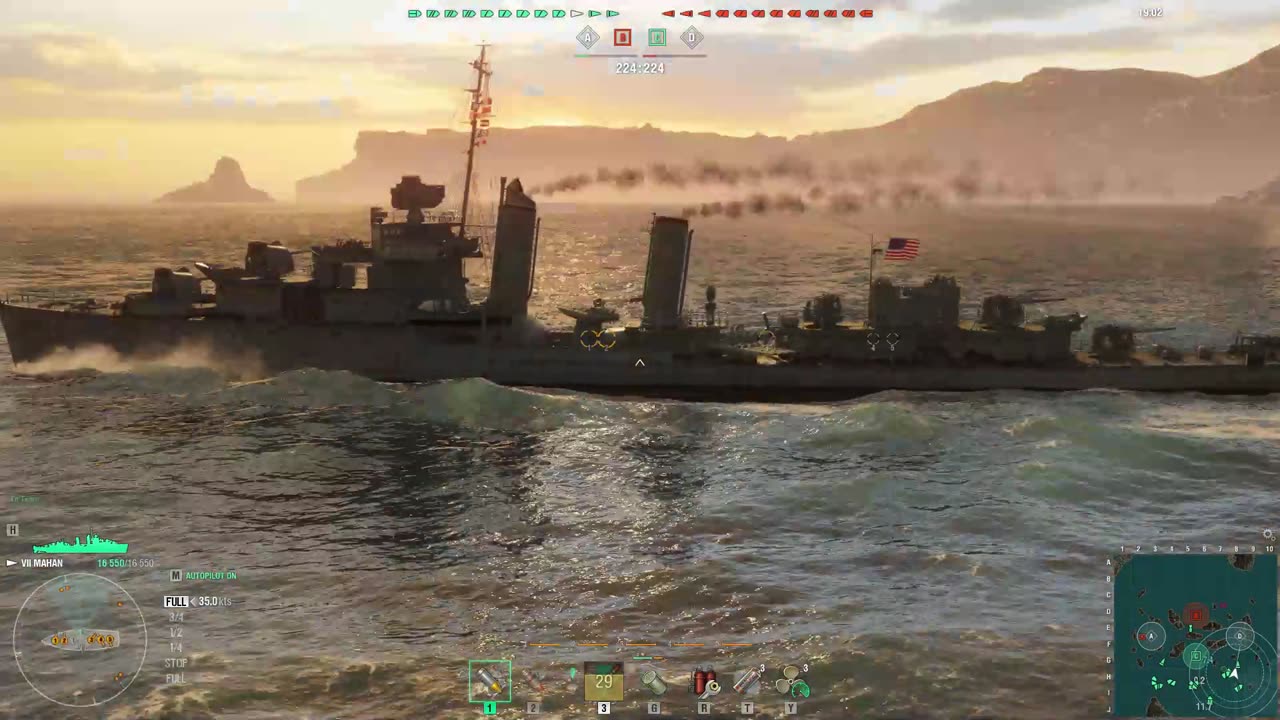 Word of Warships - Mahan