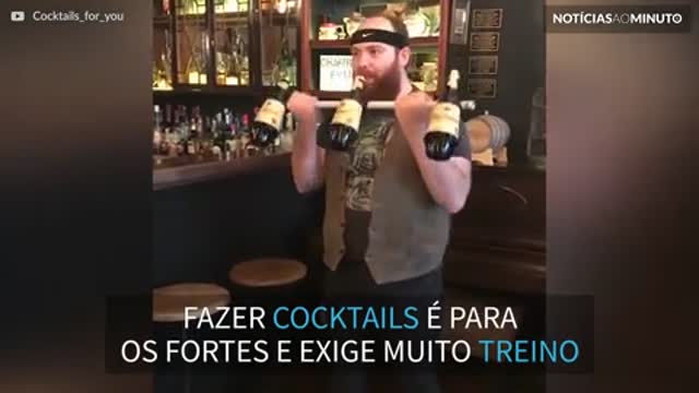 Como treinar para uma competição de cocktails