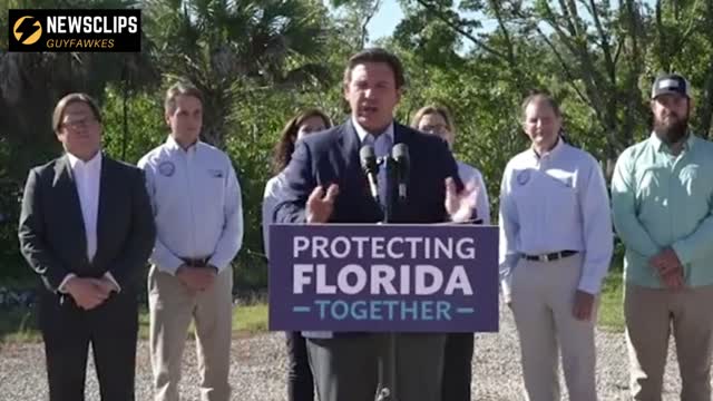 Florida Gov Ron DeSantis Slams Biden