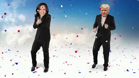 Harris Trump Dance Off Election 2024