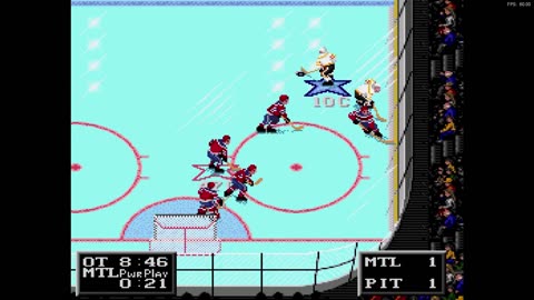 NHL '94 Sega Super Liga Playoff Round 3 G2 - Len the Lengend (MON) at NewJerseyKiller (PIT)