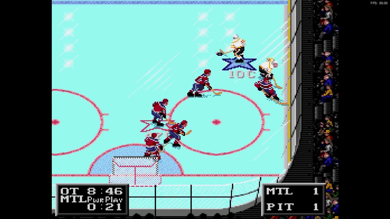 NHL '94 Sega Super Liga Playoff Round 3 G2 - Len the Lengend (MON) at NewJerseyKiller (PIT)