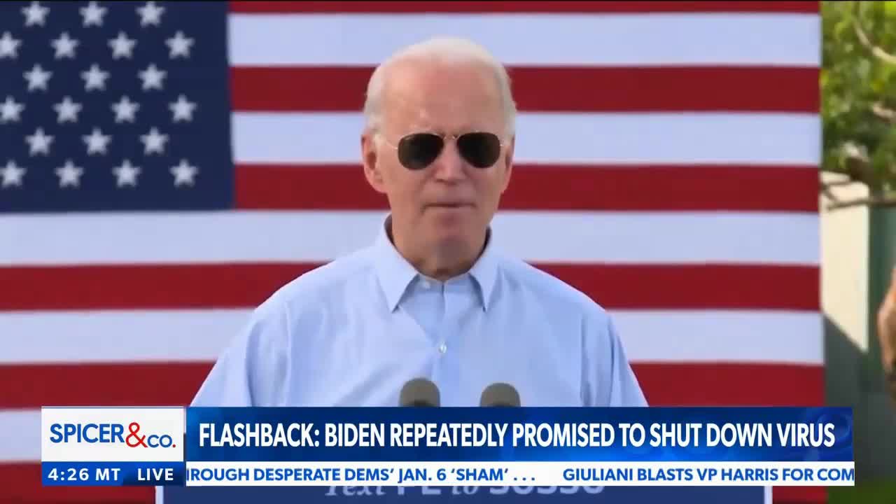 Biden can not walk his talks