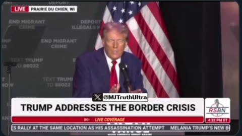 Trump Addresses The BORDER CRISIS; Kamala Sent Forklifts To Re-open Razor-wired Texas Border