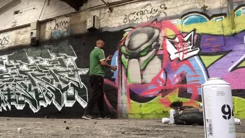 Graffiti process