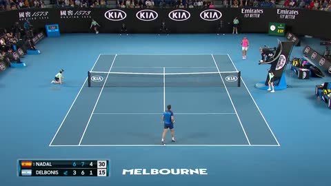 Kiss and Make Up_ Rafa Apologises to Ball Girl Like a Gentleman _ Australian Open 2020