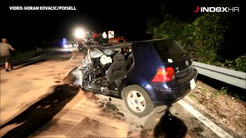 Brestova: Dvije osobe poginule u teškoj prometnoj nesreći