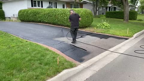 Professional Asphalt Spray Sealing: “The Rain Droppy One Pt.2” Top Coats Pavement Maintenance