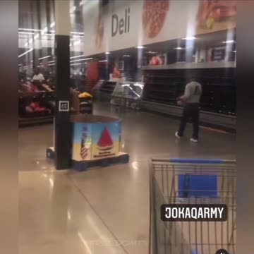 Empty shelves and stomachs