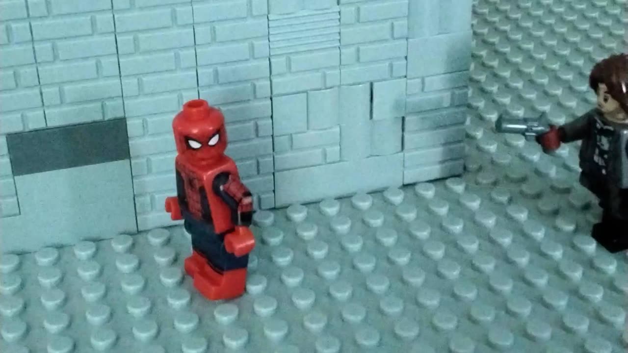 Spider-Man stopmotion video