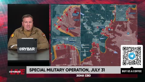 ❗️🇷🇺🇺🇦🎞 RYBAR HIGHLIGHTS OF THE RUSSIAN MILITARY OPERATION IN UKRAINE ON July 31, 2024