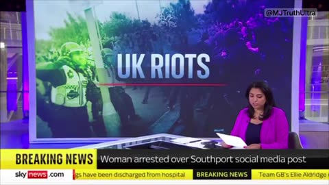 SHOCKING: UK Police Arrest Woman For "Inaccurate" Social Media Post