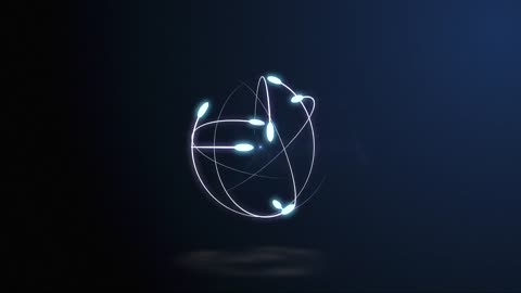 Animation of atom