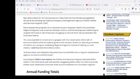 Nancy Mace Exposes FEMA’s Lies, Introduces Bill to End Wasteful Shelter