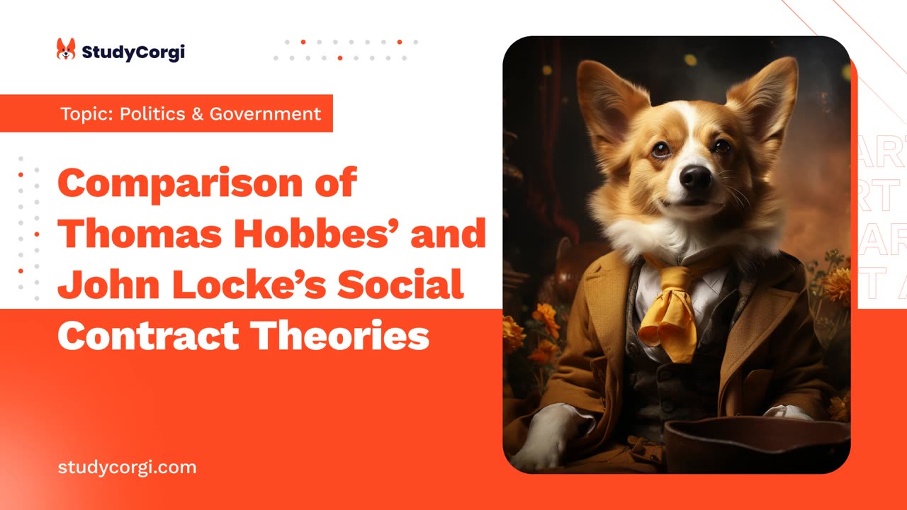 Comparison of Thomas Hobbes' and John Locke's Social Contract Theories - Research Paper Example