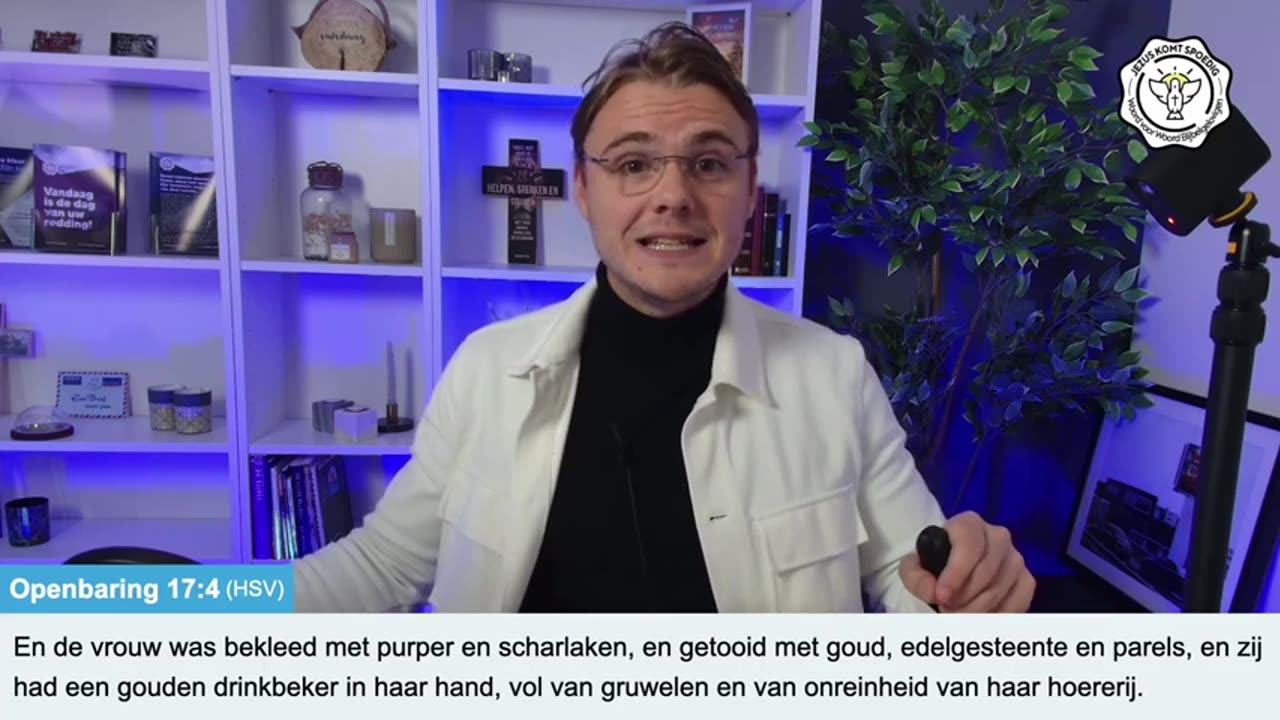 Kenneth Johannes - Openbaring - Afl. 39 De vrouw op het scharlakenrood beest!