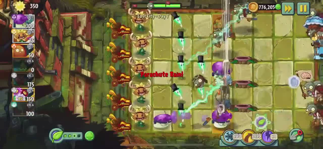 Plants vs Zombies 2 Lost City - Day 7