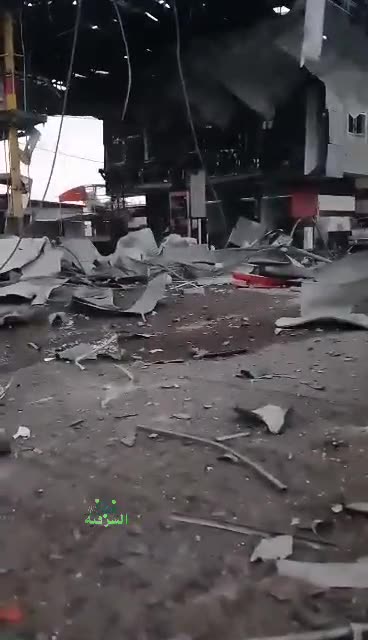 Isreali strike on Gaza east of Khan Yunis