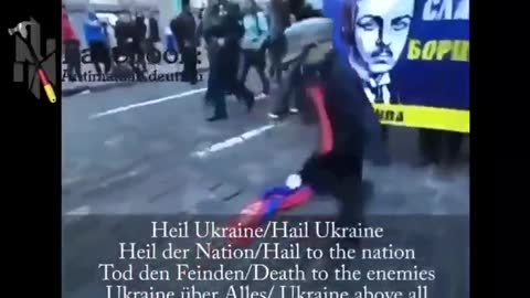 Quand "ils" nous disent qu'il n'y a pas de nazis...en Ukraine