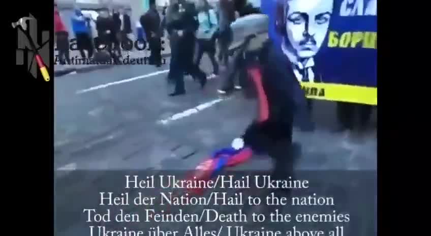 Quand "ils" nous disent qu'il n'y a pas de nazis...en Ukraine