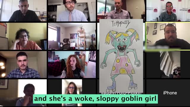 College Student Destroys Zoom Meeting About New Ideas For College Mascot